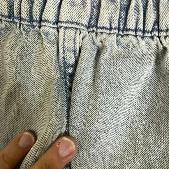 Hot topic Indigo Denim Cargo Jogger Jeans Girls Size L - Picture 14 of 15